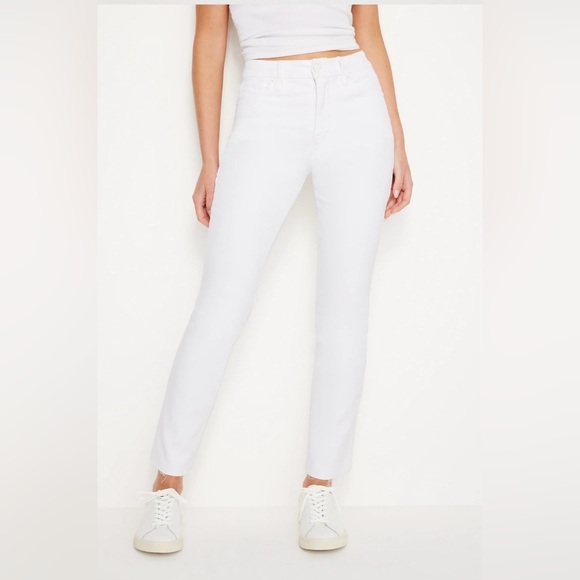 Good American Denim - Good American - Good Legs Straight Jeans (White)